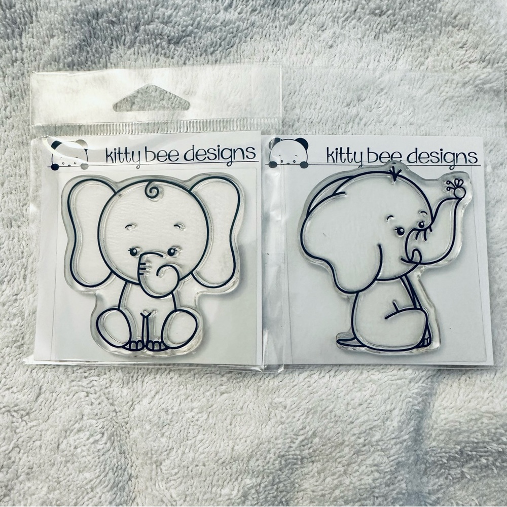 Elephant rubber stamps